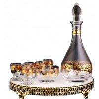 Glass Carafe Set - Turkish (Set of 7)